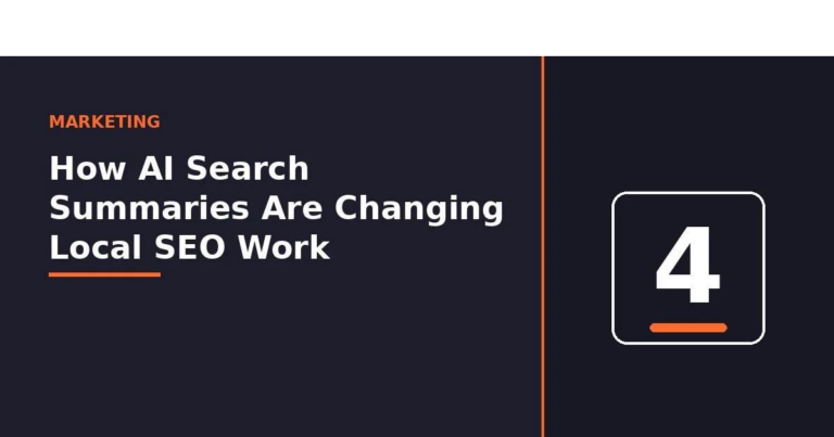 How AI Search Summaries Are Changing Local SEO Work